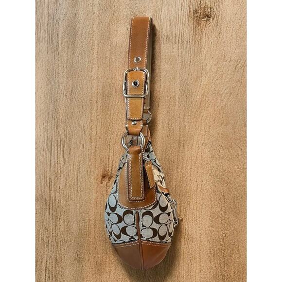 Y2K Coach 11576 Hamptons Large Signature Hobo & 40275 Bi-Fold Wallet - Picture 4 of 14